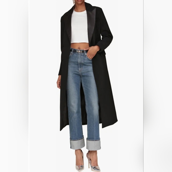 Avec Les Filles black tuxedo jacket dress - Picture 8 of 9